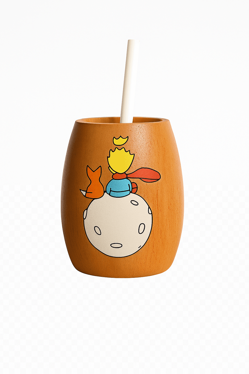 Mate personalizado principito mate personalizado pintado a mano con nombre